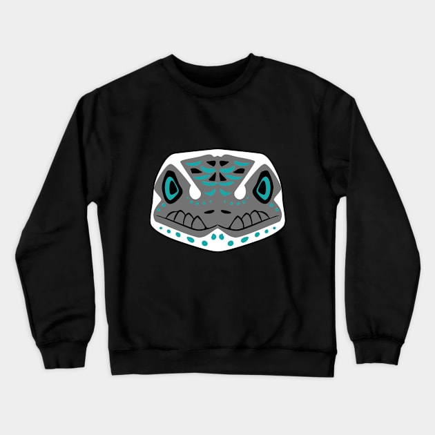 snake artistic head Crewneck Sweatshirt by pixspatter